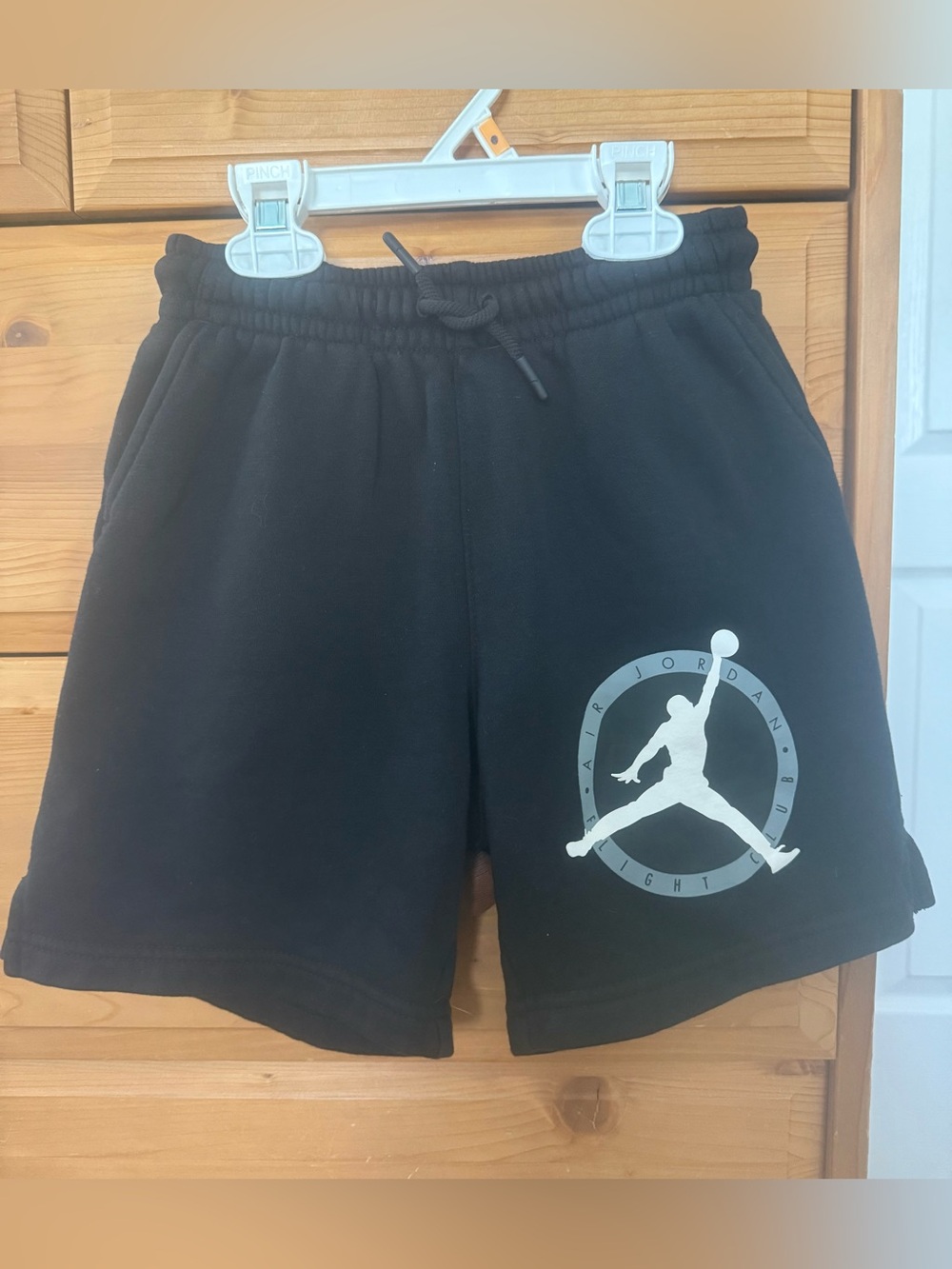 Jordan Boys Black Jumpman Logo Shorts